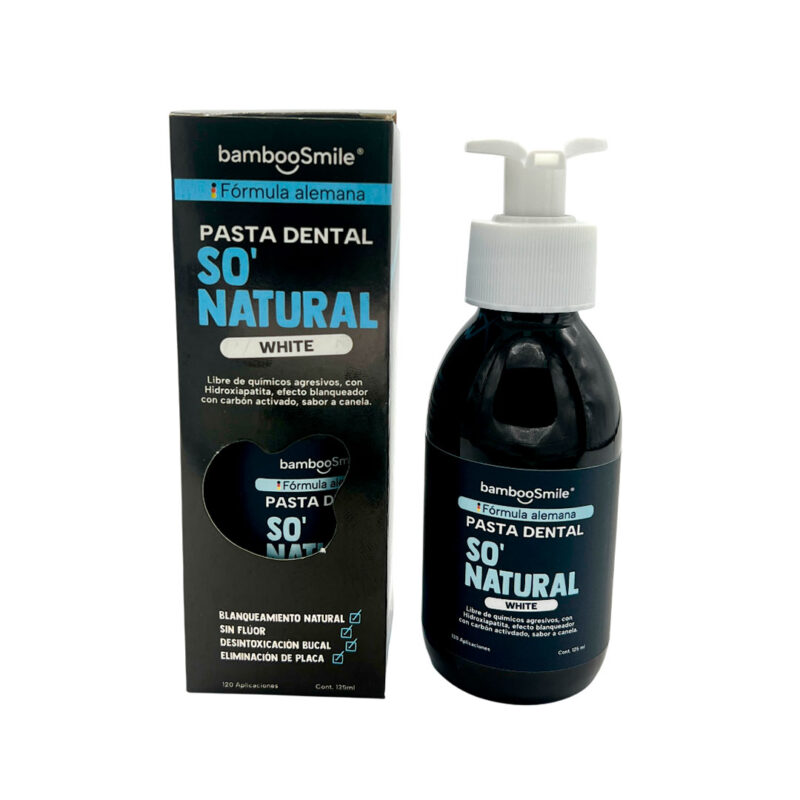Pasta Dental Natural con Carbón Activado