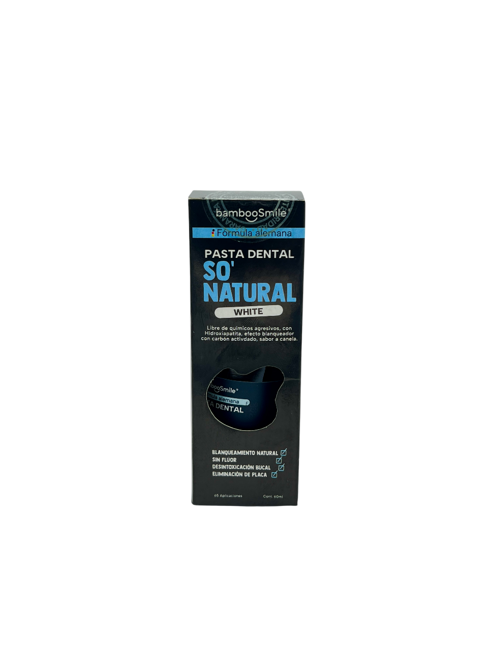 Pasta Dental Natural con Carbón Activado 60ml